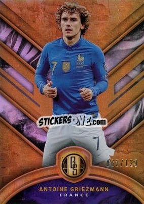 Sticker Antoine Griezmann - Gold Standard Soccer 2019-2020 n. 58 - Panini
