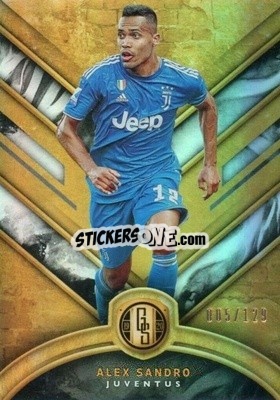 Sticker Alex Sandro - Gold Standard Soccer 2019-2020 n. 60 - Panini