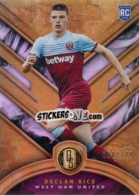 Cromo Declan Rice - Gold Standard Soccer 2019-2020 - Panini