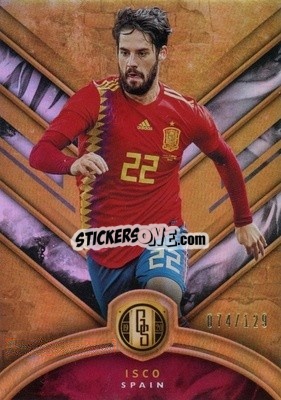 Sticker Isco - Gold Standard Soccer 2019-2020 n. 64 - Panini