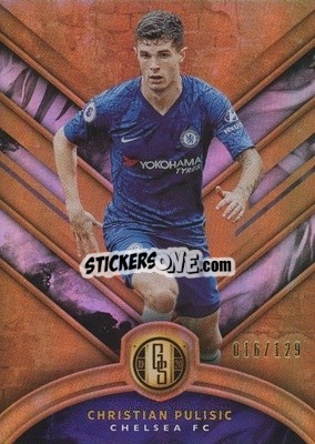 Sticker Christian Pulisic - Gold Standard Soccer 2019-2020 n. 67 - Panini