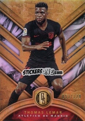 Sticker Thomas Lemar - Gold Standard Soccer 2019-2020 n. 68 - Panini