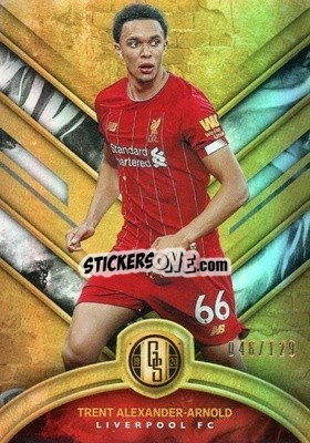 Sticker Trent Alexander-Arnold - Gold Standard Soccer 2019-2020 n. 71 - Panini