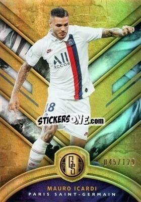 Sticker Mauro Icardi - Gold Standard Soccer 2019-2020 n. 77 - Panini