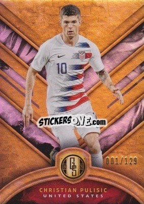 Sticker Christian Pulisic - Gold Standard Soccer 2019-2020 n. 79 - Panini