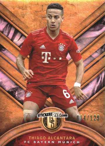 Cromo Thiago Alcantara - Gold Standard Soccer 2019-2020 n. 83 - Panini