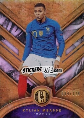 Figurina Kylian Mbappe - Gold Standard Soccer 2019-2020 - Panini