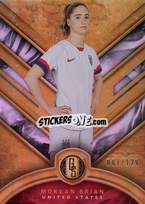 Sticker Morgan Brian - Gold Standard Soccer 2019-2020 - Panini