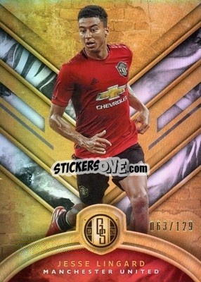 Sticker Jesse Lingard - Gold Standard Soccer 2019-2020 n. 95 - Panini