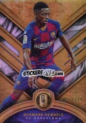 Sticker Ousmane Dembele - Gold Standard Soccer 2019-2020 n. 97 - Panini