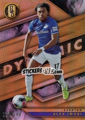 Sticker Alex Iwobi - Gold Standard Soccer 2019-2020 n. D-AI - Panini
