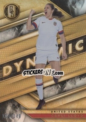 Sticker Carli Lloyd - Gold Standard Soccer 2019-2020 n. D-CL - Panini