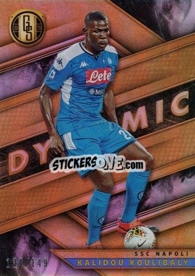 Sticker Kalidou Koulibaly - Gold Standard Soccer 2019-2020 n. D-KK - Panini