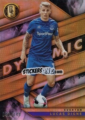 Sticker Lucas Digne - Gold Standard Soccer 2019-2020 n. D-LD - Panini