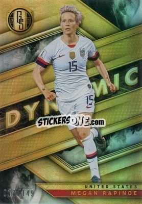 Sticker Megan Rapinoe - Gold Standard Soccer 2019-2020 n. D-MR - Panini