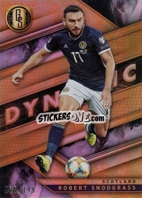 Sticker Robert Snodgrass - Gold Standard Soccer 2019-2020 n. D-RS - Panini