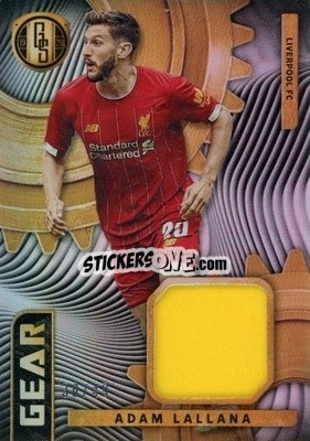 Sticker Adam Lallana - Gold Standard Soccer 2019-2020 n. G-AL - Panini