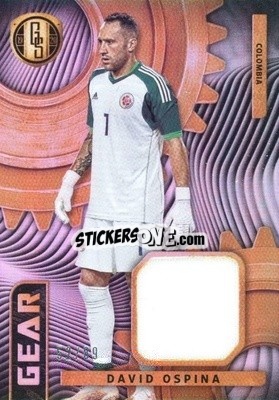 Sticker David Ospina - Gold Standard Soccer 2019-2020 n. G-DO - Panini