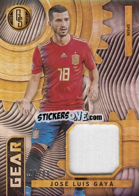 Sticker Jose Luis Gaya - Gold Standard Soccer 2019-2020 n. G-JLG - Panini