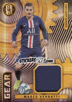 Sticker Marco Verratti - Gold Standard Soccer 2019-2020 n. G-MV - Panini