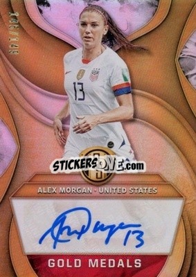 Figurina Alex Morgan - Gold Standard Soccer 2019-2020 n. GM-AM - Panini