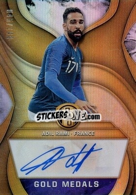 Sticker Adil Rami - Gold Standard Soccer 2019-2020 n. GM-AR - Panini