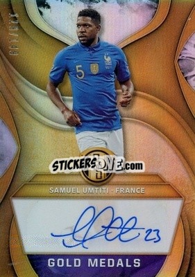 Sticker Samuel Umtiti - Gold Standard Soccer 2019-2020 n. GM-SU - Panini
