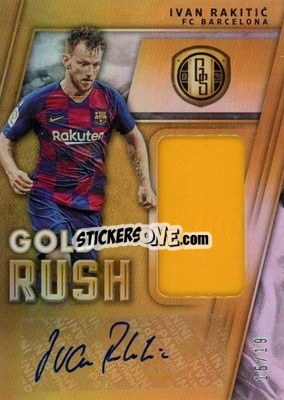 Sticker Ivan Rakitic - Gold Standard Soccer 2019-2020 n. GR-IR - Panini
