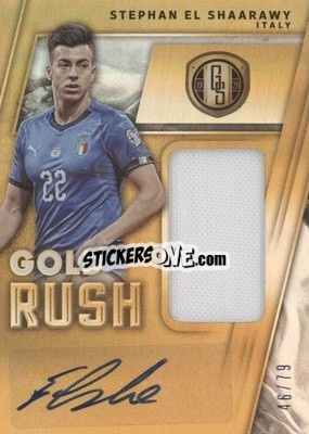 Sticker Stephan El Shaarawy - Gold Standard Soccer 2019-2020 n. GR-SES - Panini