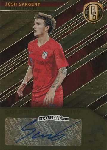 Cromo Josh Sargent - Gold Standard Soccer 2019-2020 n. GO-JS - Panini