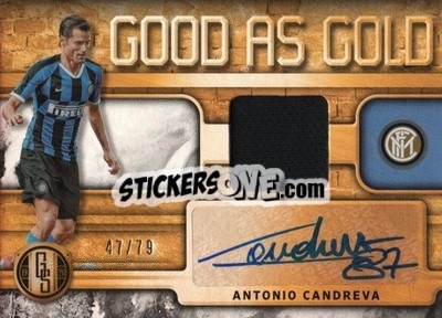 Sticker Antonio Candreva - Gold Standard Soccer 2019-2020 n. GAG-AC - Panini