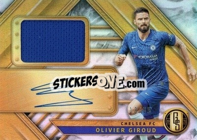 Sticker Olivier Giroud - Gold Standard Soccer 2019-2020 n. JA-OG - Panini