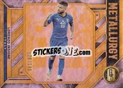 Sticker Lorenzo Insigne - Gold Standard Soccer 2019-2020 - Panini