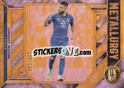 Sticker Lorenzo Insigne - Gold Standard Soccer 2019-2020 n. M-LI - Panini