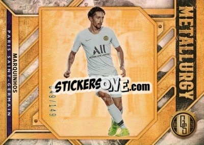 Sticker Marquinhos - Gold Standard Soccer 2019-2020 n. M-M - Panini