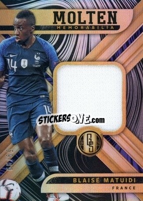 Sticker Blaise Matuidi - Gold Standard Soccer 2019-2020 n. MM-BM - Panini