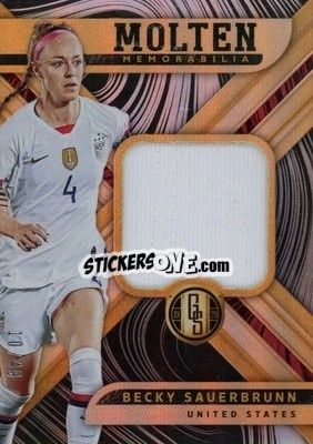 Sticker Becky Sauerbrunn - Gold Standard Soccer 2019-2020 - Panini