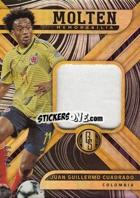 Sticker Juan Guillermo Cuadrado - Gold Standard Soccer 2019-2020 n. MM-JGC - Panini