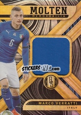 Sticker Marco Verratti - Gold Standard Soccer 2019-2020 n. MM-MV - Panini