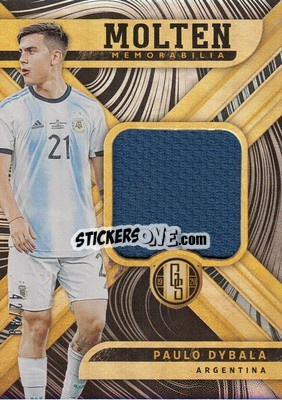 Sticker Paulo Dybala - Gold Standard Soccer 2019-2020 n. MM-PD - Panini