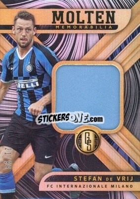 Sticker Stefan de Vrij - Gold Standard Soccer 2019-2020 n. MM-SV - Panini