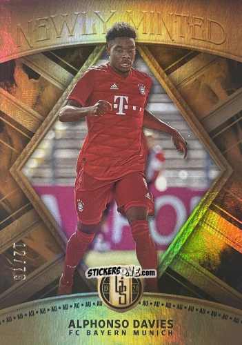 Figurina Alphonso Davies - Gold Standard Soccer 2019-2020 n. NM-AD - Panini