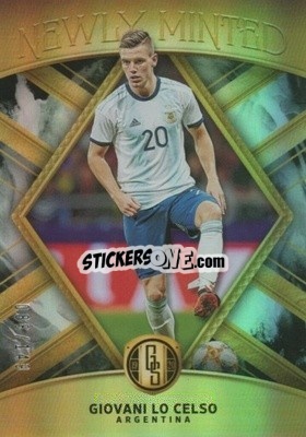 Sticker Giovani Lo Celso - Gold Standard Soccer 2019-2020 n. NM-GC - Panini