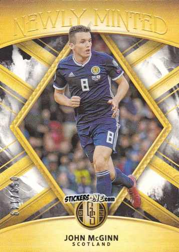 Figurina John McGinn - Gold Standard Soccer 2019-2020 n. NM-JM - Panini