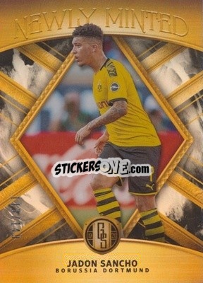 Sticker Jadon Sancho - Gold Standard Soccer 2019-2020 n. NM-JS - Panini