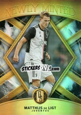 Sticker Matthijs de Ligt - Gold Standard Soccer 2019-2020 - Panini