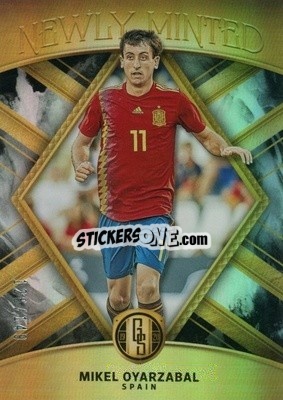 Sticker Mikel Oyarzabal - Gold Standard Soccer 2019-2020 - Panini