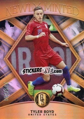 Sticker Tyler Boyd - Gold Standard Soccer 2019-2020 - Panini