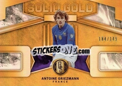 Sticker Antoine Griezmann - Gold Standard Soccer 2019-2020 n. SG-AG - Panini