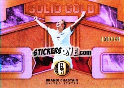 Figurina Brandi Chastain - Gold Standard Soccer 2019-2020 n. SG-BC - Panini